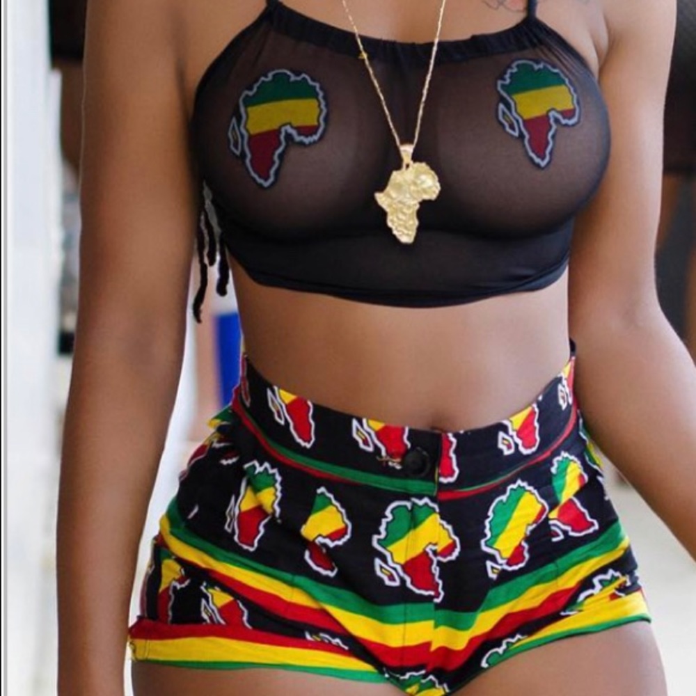 Printed Two-Piece Swimsuit